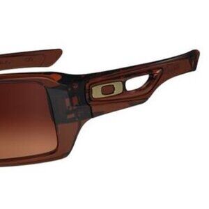 Oakley Eye Patch 2 Polished Rootbeer Brown Gradient Lens Gold Icon
